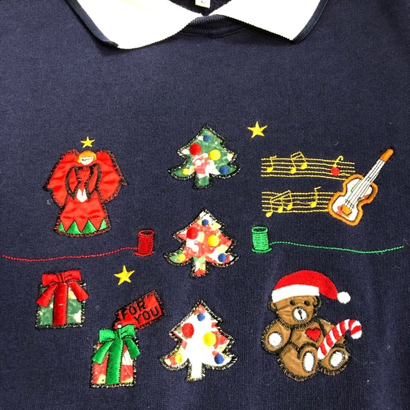 Vintage Active Exchange Christmas Sweater! - Picture 4 of 5